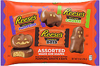 Конфеты Reese's Peanut Butter Assorted Snack Halloween 15s 255g