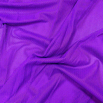 Тканина сітка текстильна трикотажна 105 гр/м2 колір фіолетовий