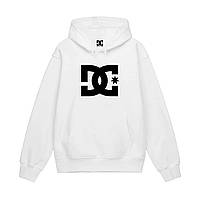 Біле худі DC Shoes Star Hoodie Logo унісекс толстовка Дісі