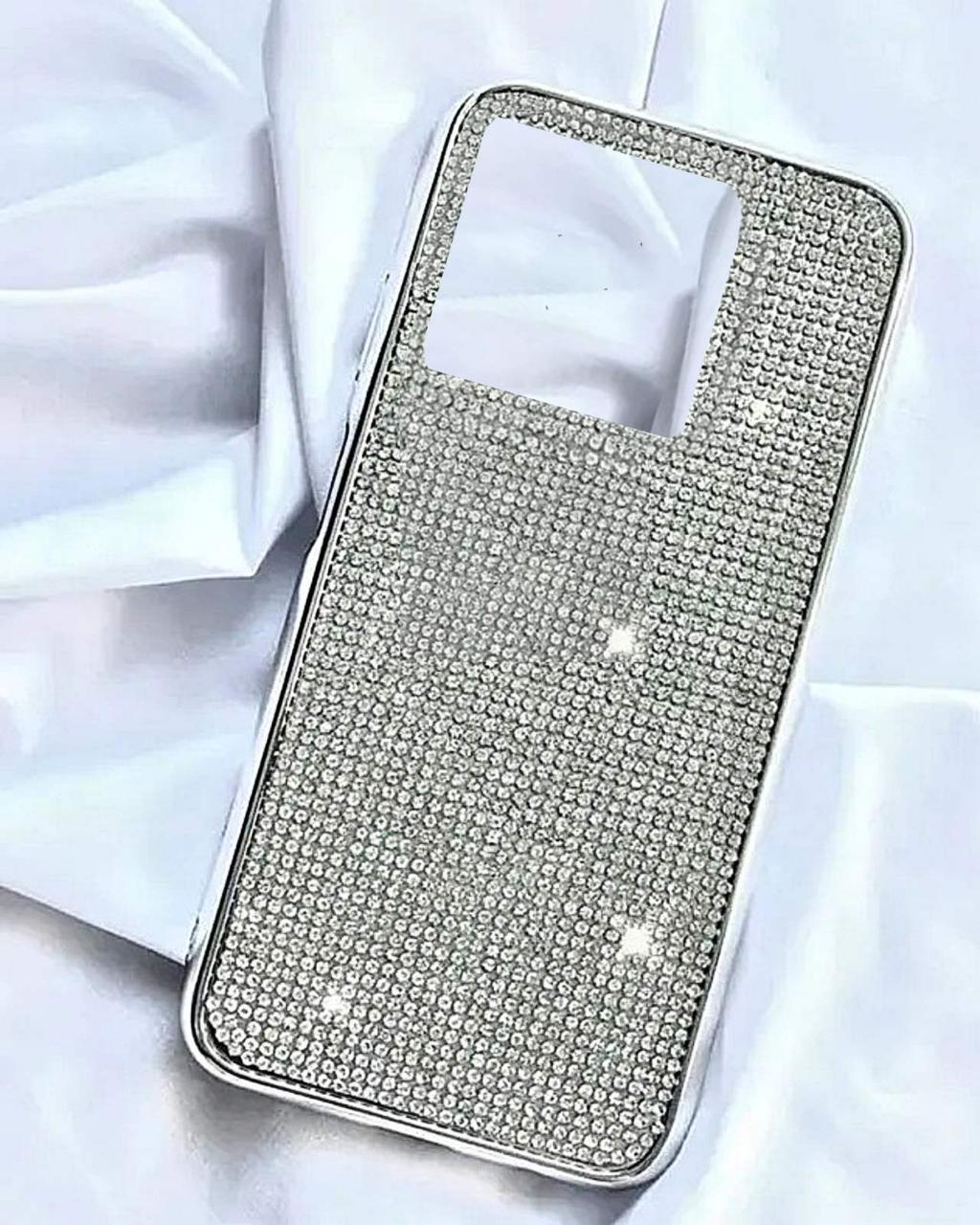 Силіконовий чохол з камінням для Xiaomi Redmi 10С / Poco C40