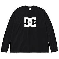 Чорний лонгслів DC Shoes Star Logo унісекс Дісі