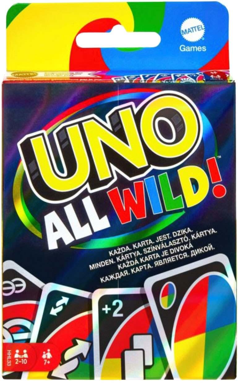 Настольная игра Mattel UNO: Все Дикие! / UNO: All Wild! - фото 1 - id-p1970137021