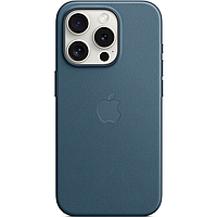 Чехол накладка Apple FineWoven Case with MagSafe for iPhone 15 Pro, Pacific Blue (MT4Q3)