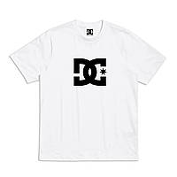 Белая футболка DC Shoes Star Logo унисекс Диси