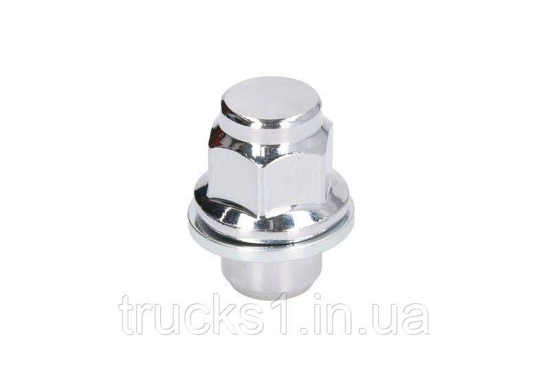 Гайка колеса (M12x1,5, довжина: 37,5мм, плаский) CITROEN C4 AIRCROSS, C-CROSSER, C-CROSSER ENTERPRISE FIAT, фото 1