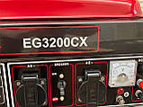 Бензогенератор HONDA EG3200CX (3.8 КВТ) ручний стартер 4-тактний, фото 9