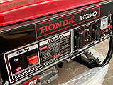 Бензогенератор HONDA EG3200CX (3.8 КВТ) ручний стартер 4-тактний, фото 10
