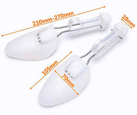 Формотримач для взуття розмір жіночий прозорий