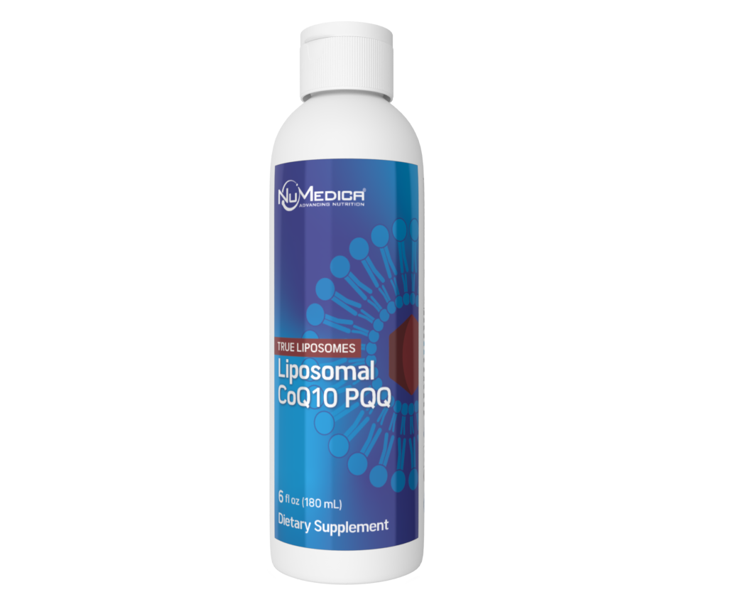 Liposomal CoQ10 + PQQ 6fl.oz. Ліпосомальний CoQ10 + PQQ 180мл, строк 08/2026