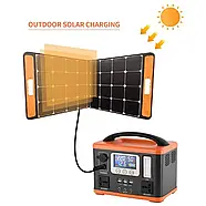 Портативна зарядна станція EP-P500W 12V/40Ah (Li-ion) із сонячною панеллю 60 W, фото 7
