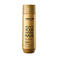 Шампунь кератиновый Luxliss Keratin Daily Care Shampoo 250 мл