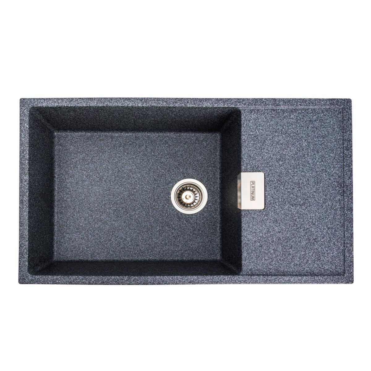 Купить Гранитная мойка с сушкой для кухни Platinum 8650 DIAMOND ...
