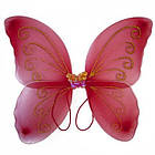 Крила Метелики середні 40х40см червоні