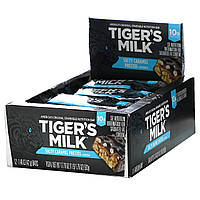 Tiger's Milk, Nutrition Bar, крендель с соленой карамелью, 12 батончиков, 42 г (1,48 унции) Киев