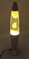 💚Настільна Лава лампа з воском LAVA LAMP 41см, нічник різні кольори Жовта