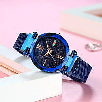 Часы на магнитной застёжке Starry Sky Watch СИНИЕ