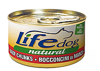 Консерва для взрослых собак LifeDog Beef With Vegetables филе говядины и овощи 90 г