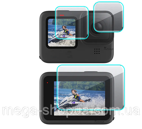 Защитные стекла для GoPro Hero 12 Black. Защитное стекло для Го Про 12 ...