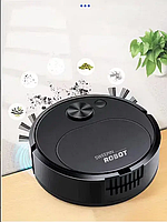 Робот Пылесос Робот 3 в 1 умный робот-уборщик для дома SWEEPING ROBOT 521-2345 Черный FRF74G