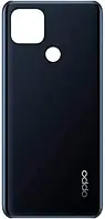 Задняя панель корпуса (крышка аккумулятора) Oppo A15/A15s/A35 оригинал, Dynamic Black