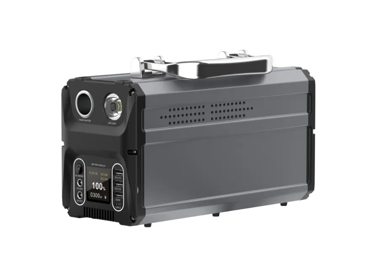 Портативна зарядна станція Power Station S3-MB300 300W, 82500 mAh, фото 1