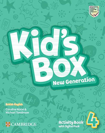 Kid's Box New Generation 4 Activity Book with Digital Pack (робочий зошит), фото 1