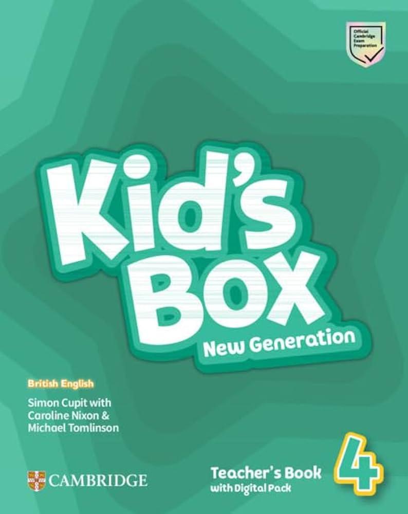Kid's Box New Generation 4 Teacher's Book with Digital Pack (книга вчителя)