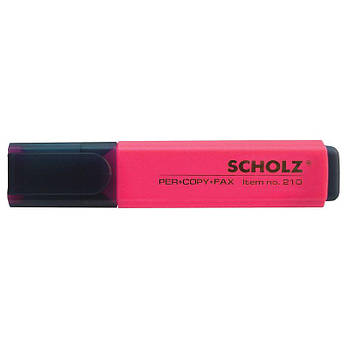 Текстмаркер 1-5 мм рожевий SCHOLZ (210P)