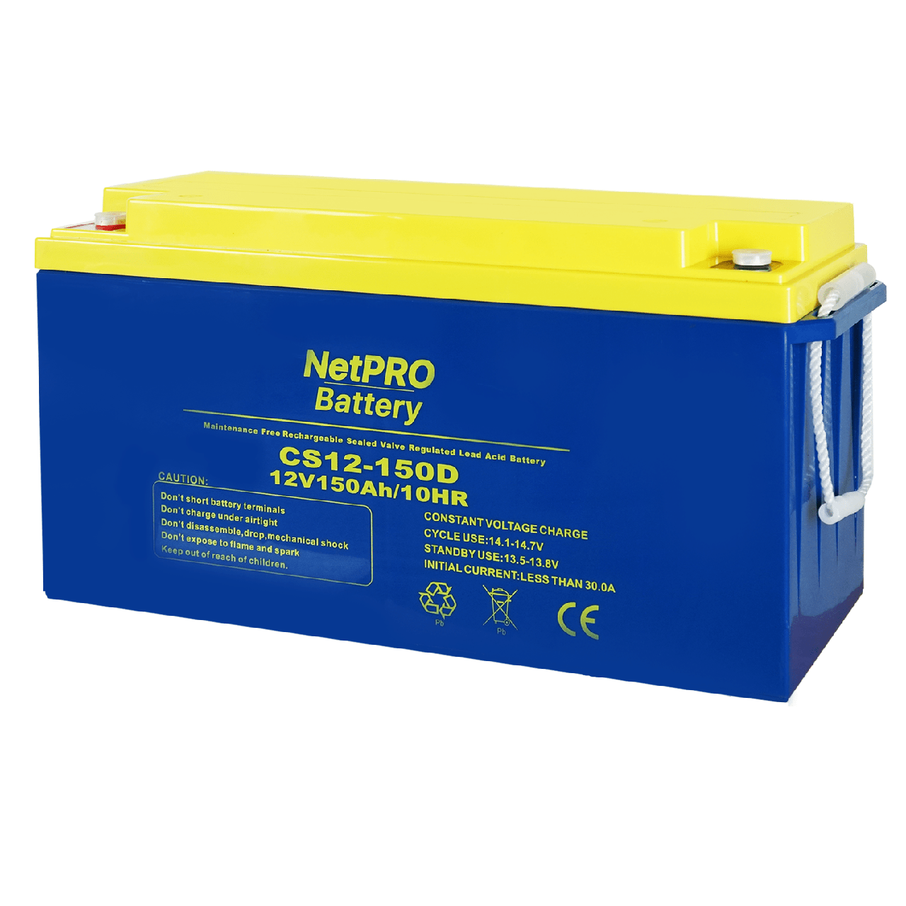 Акумулятор AGM 150 Аг AGM NetPRO CS12-150D Гелевий тип