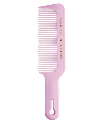Гребінець Andis Clipper Comb рожева для стрижки машинкою 12455