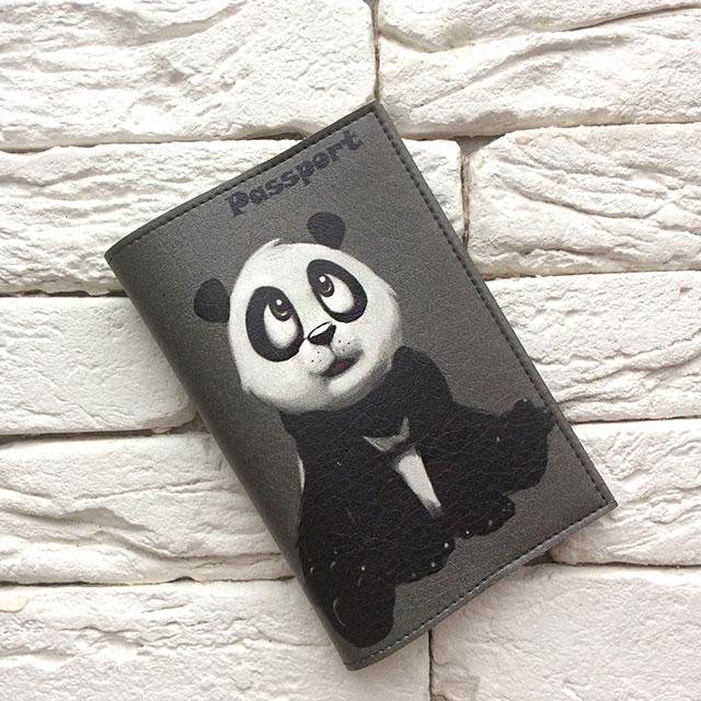 Обкладинка на паспорт Панда