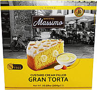 Торт с ванильным кремом Maestro Massimo Gran Torta 300г Италия