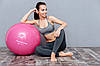 М'яч для фітнесу (фітбол) Power System PS-4012 Ø65 cm PRO Gymball Pink, фото 6
