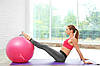 М'яч для фітнесу (фітбол) Power System PS-4012 Ø65 cm PRO Gymball Pink, фото 10