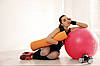 М'яч для фітнесу (фітбол) Power System PS-4012 Ø65 cm PRO Gymball Pink, фото 9