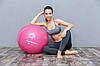 М'яч для фітнесу (фітбол) Power System PS-4012 Ø65 cm PRO Gymball Pink, фото 2