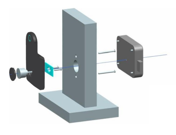 Розумний дверний біометричний замок SEVEN LOCK SL-7739BF
