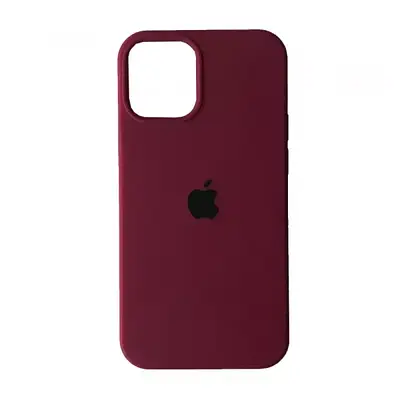 Чохол Silicone Case для iPhone 13 Pro Max Бордовий