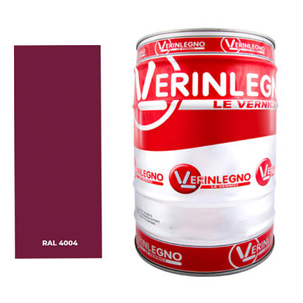 Фарба для дерева Verinlegno RAL 4004 (1 кг), фото 2
