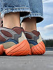 Жіночі кросівки Adidas Yeezy Boost 500 GX3607 бежеві замшеві Адідас Ізі 500 весняні осінні, фото 7