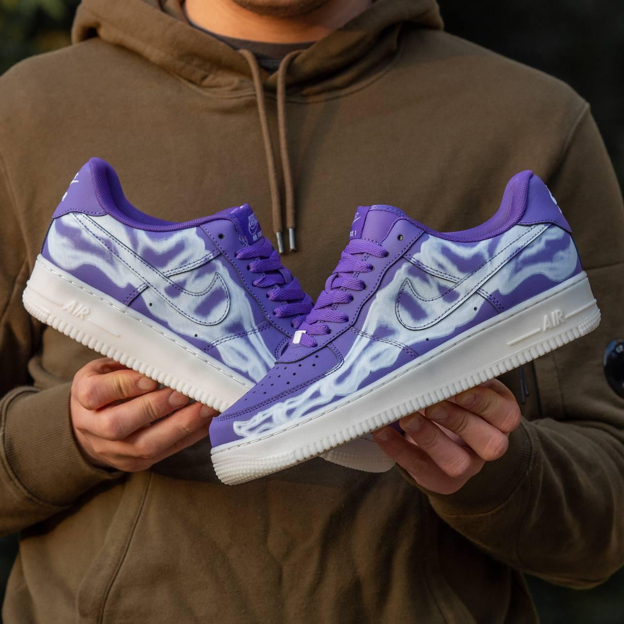 Nike air force 1 light purple sales