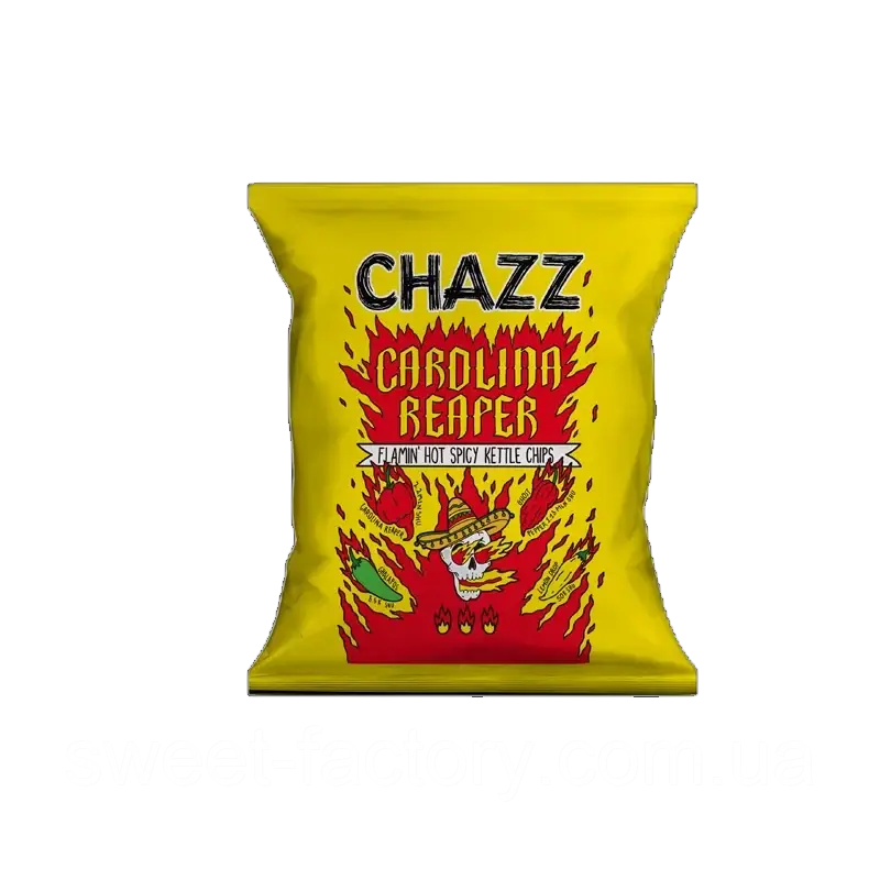 Чипсы Chazz Chips Carolina Reaper Hot 50g - фото 1 - id-p1970184868