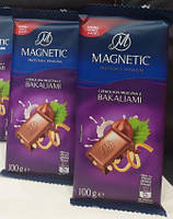 Шоколад молочный Magnetic z Bakaliami 100гр