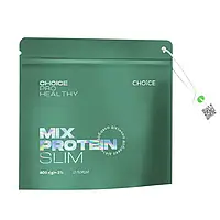 Коктейль для похудения, комплексный жиросжигатель Mix Protein SLIM Pro Healthy CHOICE 405 г