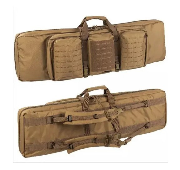 Сумка для зброї ТРАНСПОРТУВАЛЬНА MIL-TEC RIFLE CASE DOUBLE Coyote 16193405.PeremogaUA