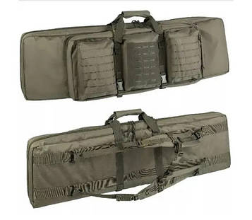 Сумка для зброї ТРАНСПОРТУВАЛЬНА MIL-TEC RIFLE CASE DOUBLE OLIVE 16193401.PeremogaUA
