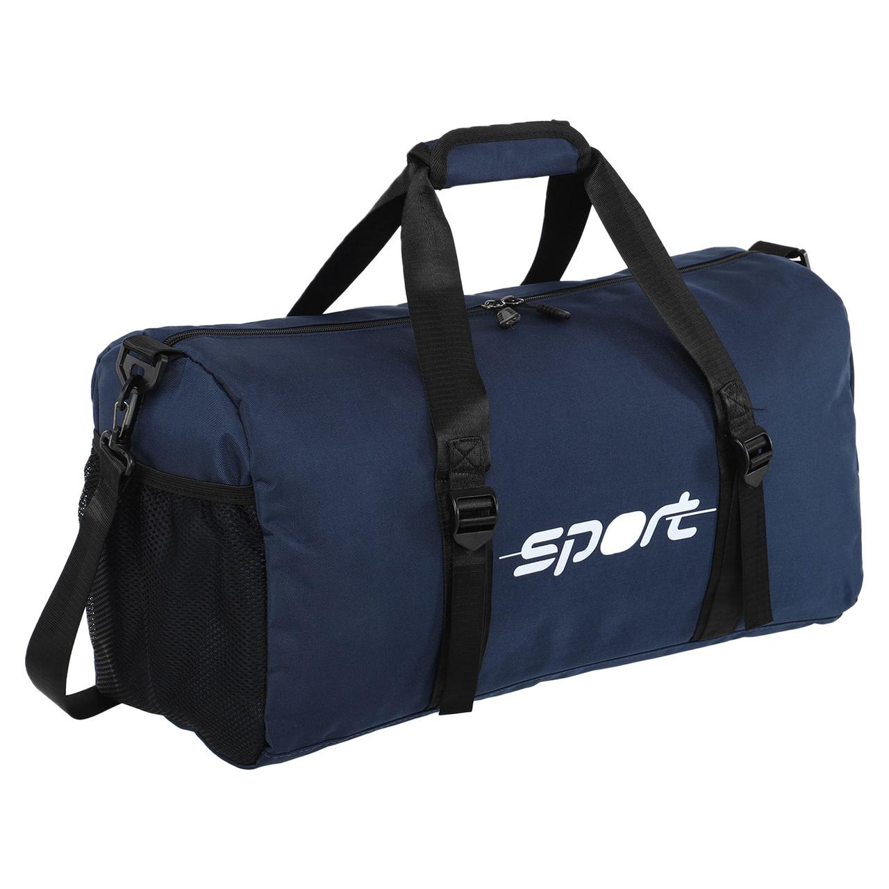 Сумка спортивна GA-806-SPR SPORT 52x28x23см поліестер gray dark blue