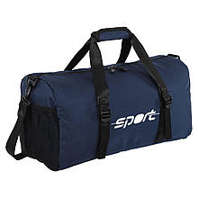 Сумка спортивна GA-806-SPR SPORT 52x28x23см поліестер gray dark blue