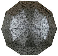 Женский зонт полуавтомат Bellisimo серый