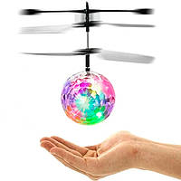 Шар вертолет Flying Ball с сенсорным управлением Прозрачный Хіт продажу!